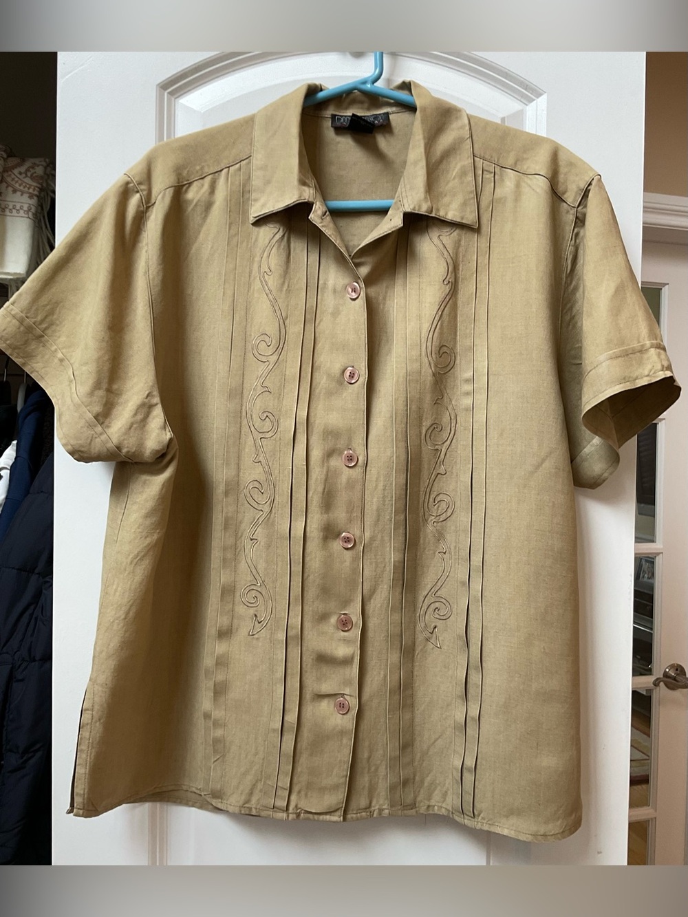 Vintage Daniel Caron Cuban Style Shirt